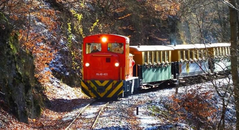 Mikulásjárat a Szilvásváradi Erdei Vasúton 2025