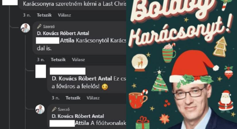 Frappáns válasszal tette helyre a posztja alatt trollkodót a polgármester