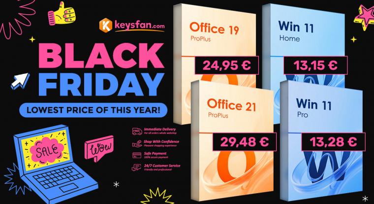 Black Friday 2025: Windows 11 és Office 2021 nevetségesen olcsón