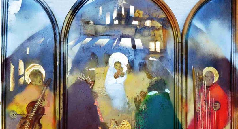 Mennyből az angyal – Udvardi Erzsébet kiállítása