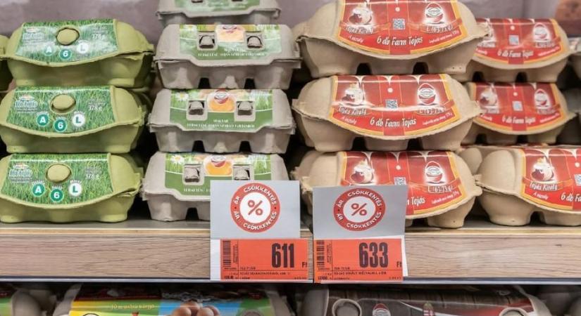 Hiába az árrésstop: 20 százalékkal többe kerül a tojás, mint tavaly