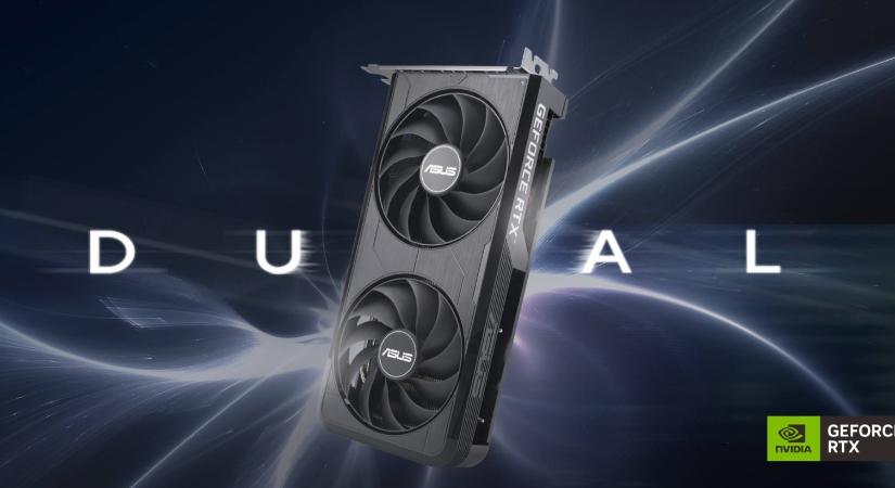 Fizikailag is PCI Express x8-os csatolóval, kompakt kivitelben érkeznek az ASUS új GeForce RTX 5060-as sorozatú videokártyái