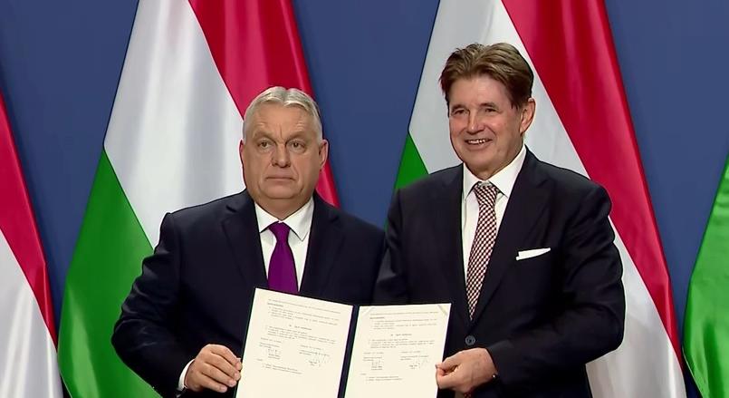 Orbán Viktor és Nagy Elek a kis- és középvállalkozók számára új adócsökkentést jelentett be  videó