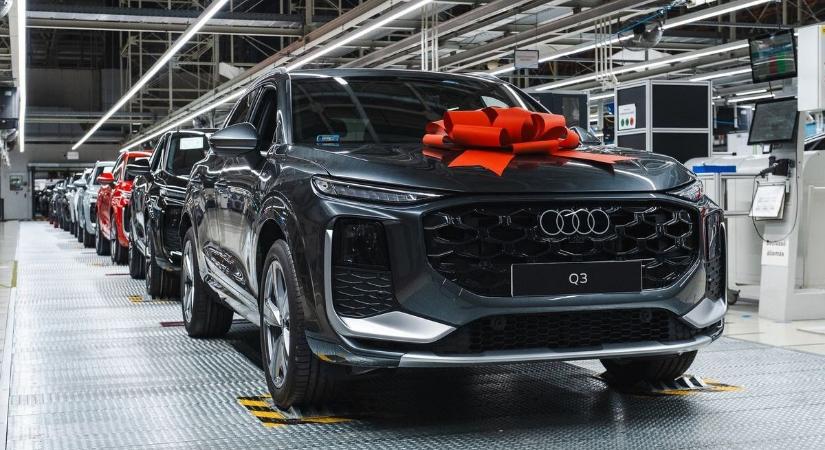 Ő az első magyar, aki megvette az új Audi Q3-at, ami Győrben készült