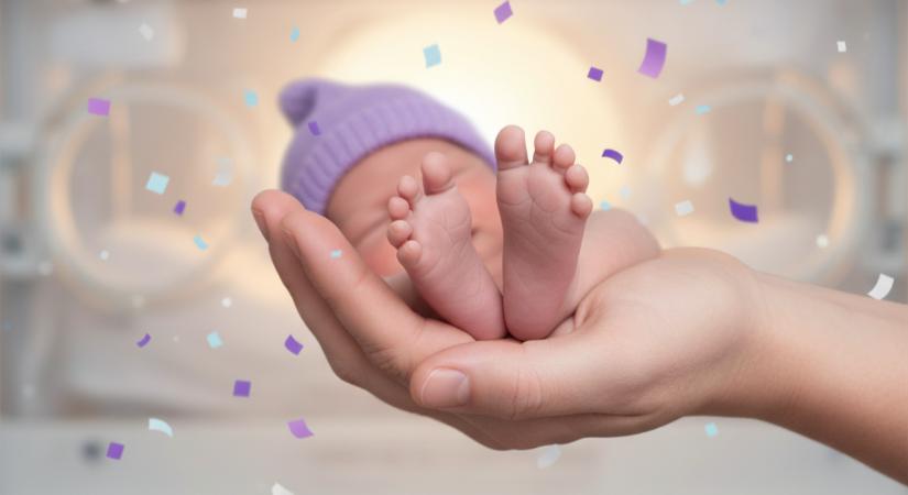 Figyelemfelhívó kampány a koraszülöttek világnapján