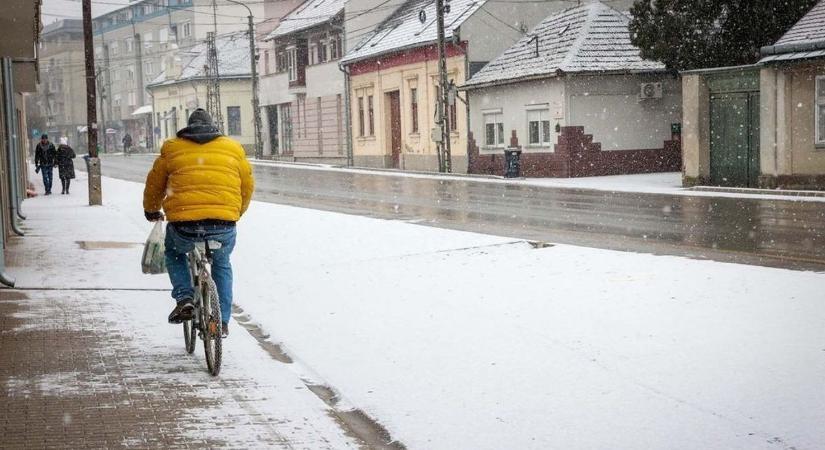 Tényleg jön az első hó? Már holnap megmutathatja magát