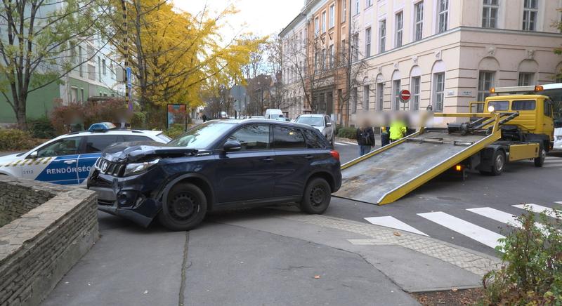 Baleset a belvárosban