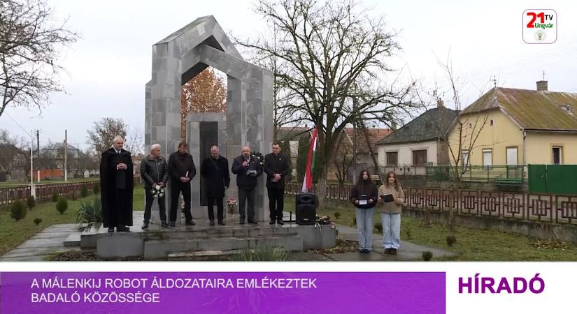 A málenkij robot áldozataira emlékeztek Badaló közössége (videó)