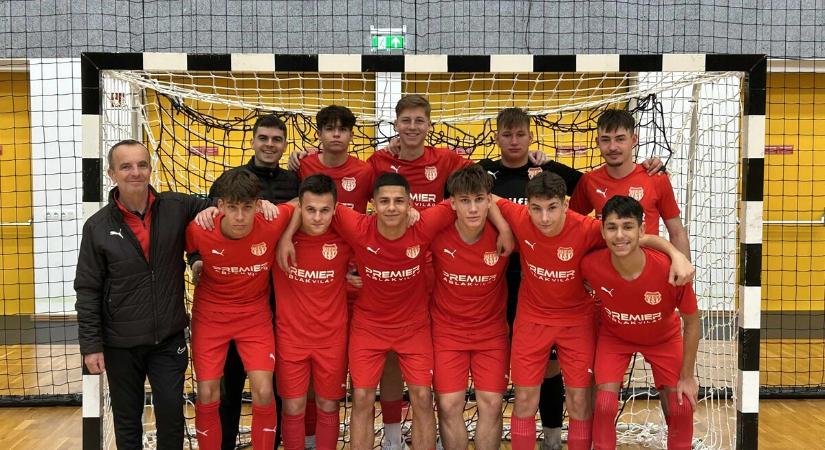 A gólvágó jelentette a különbséget a fiatal futsalosoknál