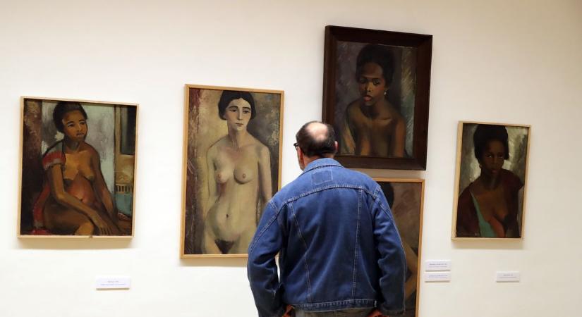 Cseh festőnő alkotásai Pécsen: Věra Jičínská kiállítása a Magyar Képtárban (GALÉRIA)