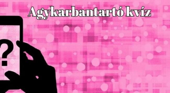 Kvíz - Adj legalább hat helyes választ, mutasd meg, hogy ez a napi kvíz sem tud kifogni rajtad