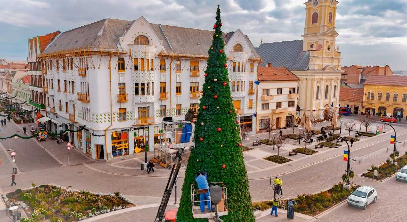 Ünnepi díszbe öltözik Nagyvárad