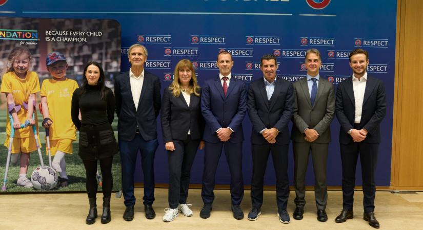 Figo és Rakitic mellett Csányi Sándor lánya is bekerült az UEFA gyermekalapítványának kuratóriumába