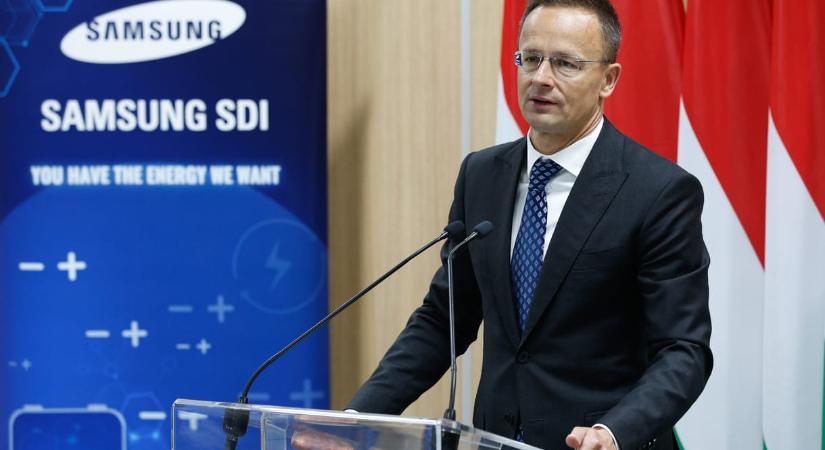 A külügyminisztérium elárulta, mit ad a Samsung SDI a 133 milliárd forintos állami támogatásért cserébe