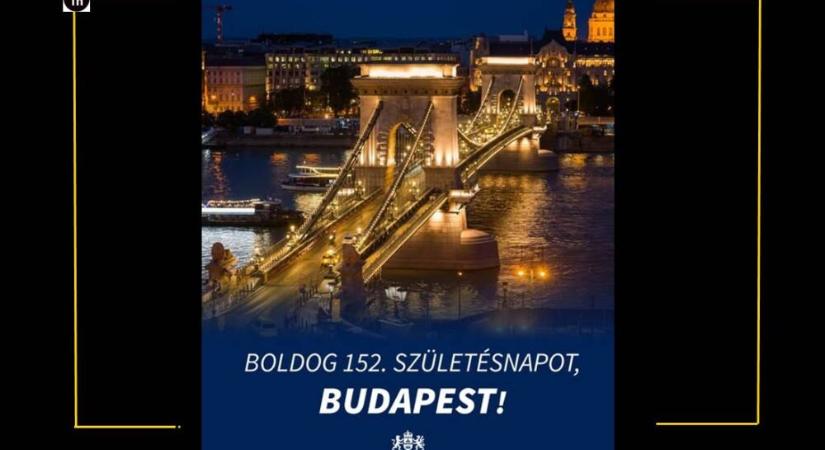 Boldog születésnapot Budapest!