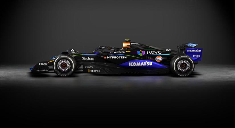 Különleges köntöst kapnak a Williams F1-esei Las Vegasban