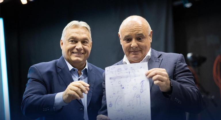 De akkor majd a Nemzeti Galériában is kiállítják azt, amit Orbán Viktor firkált?