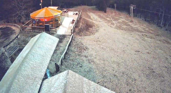 Kifehéredett a Kékestető