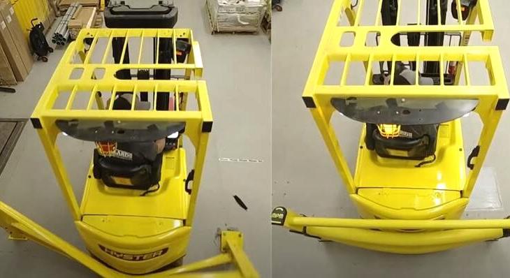 Rugalmas ütközésvédelem különféle munkaterületre