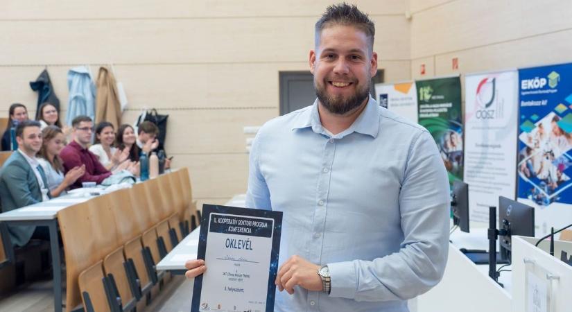 Országos versenyen lett második a Széchenyi István Egyetem körmendi doktorandusza