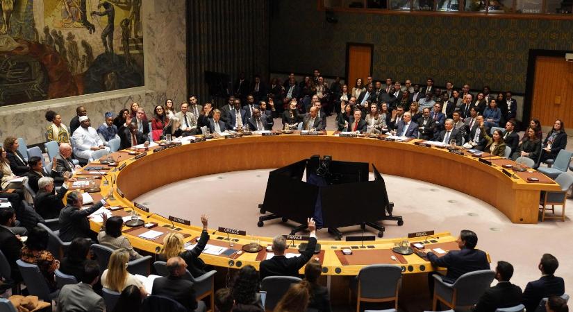 Az ENSZ Biztonsági Tanácsa elfogadta Donald Trump gázai béketervét