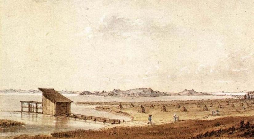 Petrich András úgy rajzolta egykor a Balatont, ahogy ma fotózzák