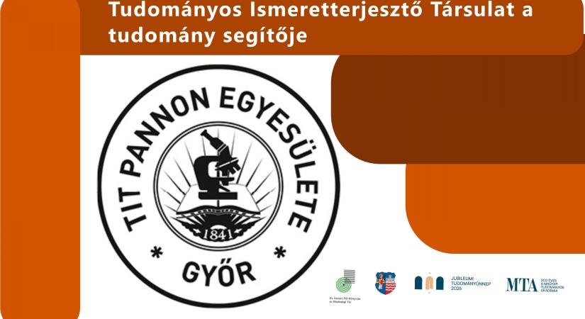 A tudomány segítője – előadás Győrben