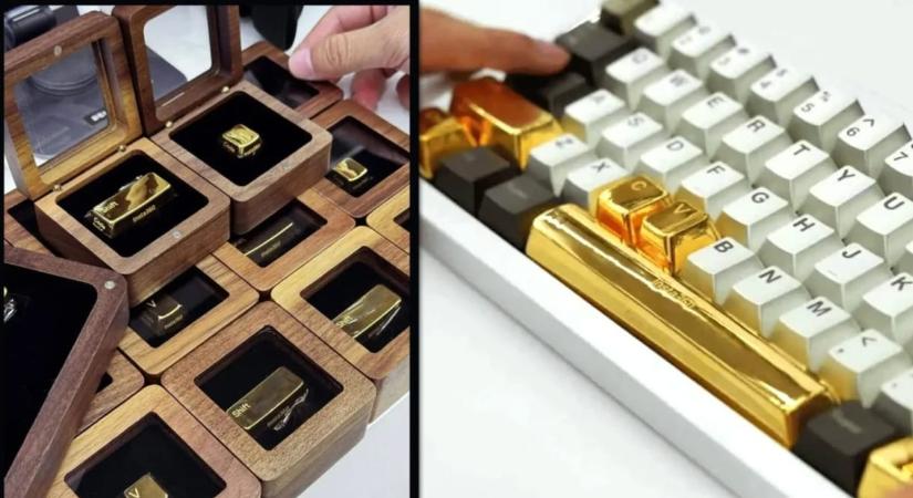 15 millió forintos arany billentyűzetsapkákat ajándékoz dolgozóinak egy cég