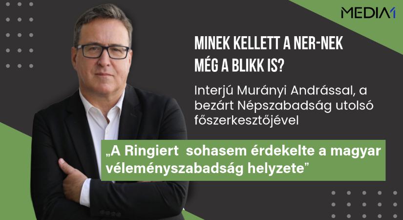 Murányi András: A Ringiert sosem érdekelte a sajtószabadság, a Blikket is azért adták el a NER-nek