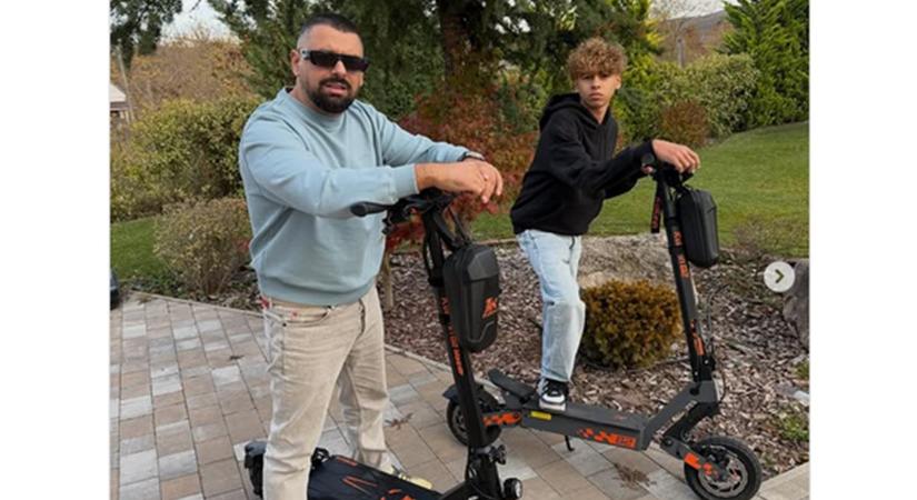 Pápai Joci fia már 14 éves: a göndör hajú Zalánt alig ismerni fel, úgy megváltozott