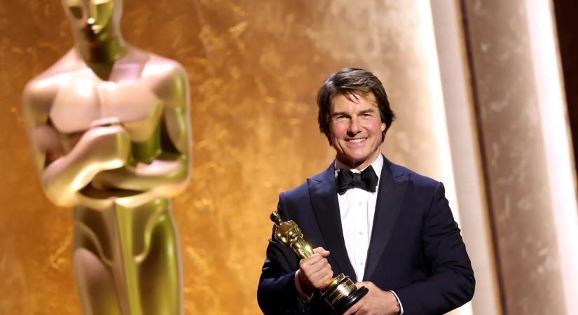 Tom Cruise érzelemteli beszéddel köszönte meg tiszteletbeli Oscar-díját