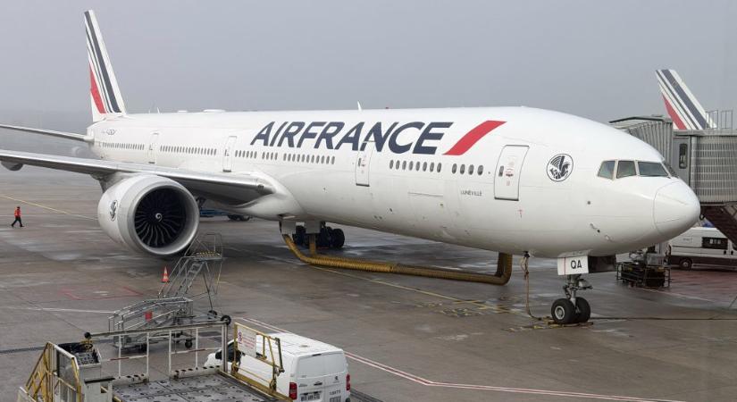 Madárral ütközött az Air France Budapestre tartó gépe