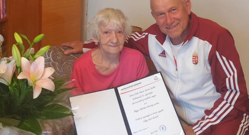 93 éves a nagykanizsai születésű olimpikon