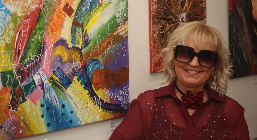 Spektrum – Csank Király Katalin kiállítása Rimaszombatban képeken