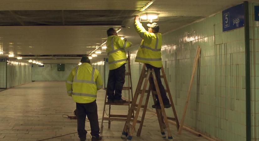 Állagmegóvási munkák miatt időszakos lezárások a Nagyállomás aluljárójában