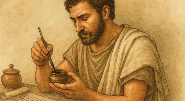 Egy 2000 éves római tintatartó formálhatja át az ókori írástechnikáról alkotott képünket