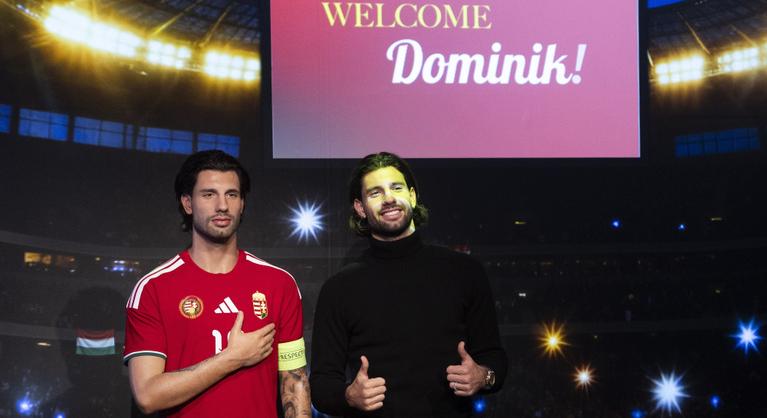 Immár szobor is őrzi Szoboszlai Dominik nagyságát