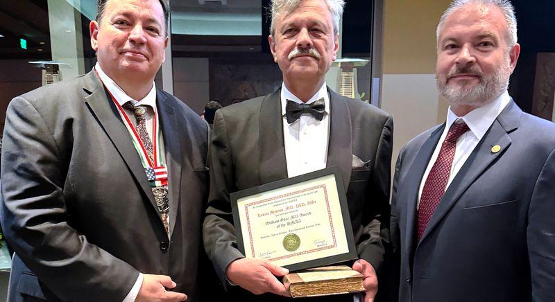 Rangos díjat kapott a debreceni professzor