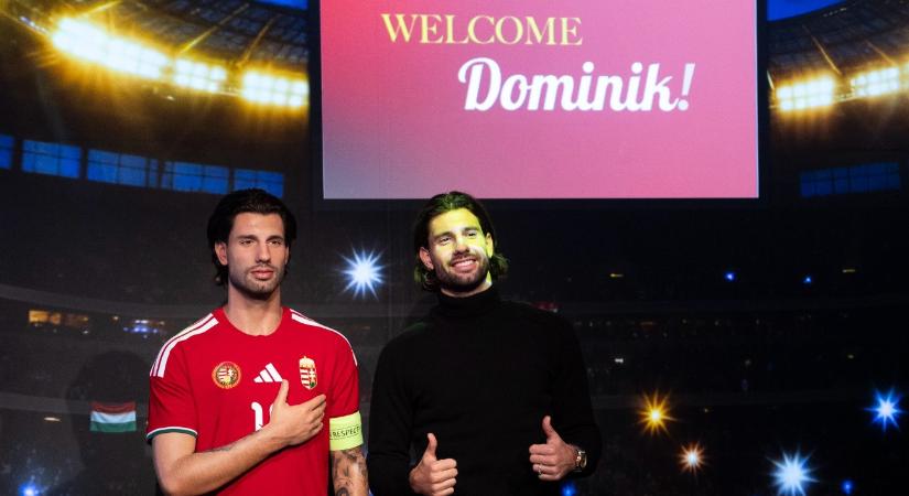 Szoboszlai Dominik szobra tetszik a Liverpool sztárjának