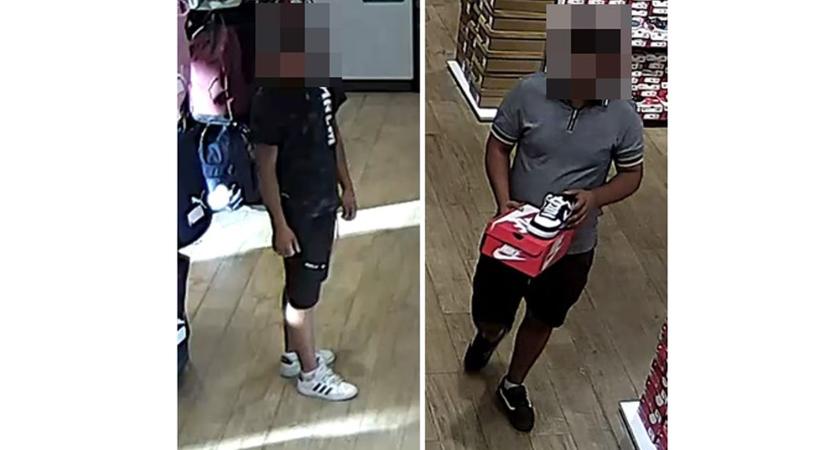 Két pár sportcipőnek veszett nyoma, ezt a két férfit keresik a soproni rendőrök