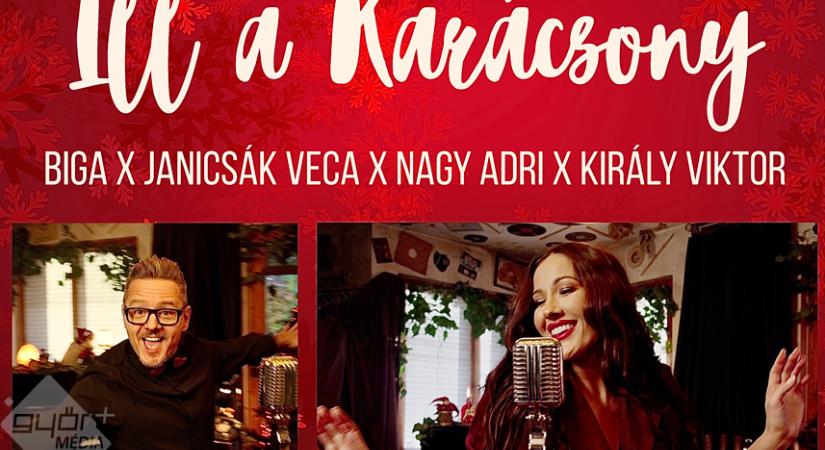 Négy hang, egy dal – karácsonyi varázs a Juice stúdiójából