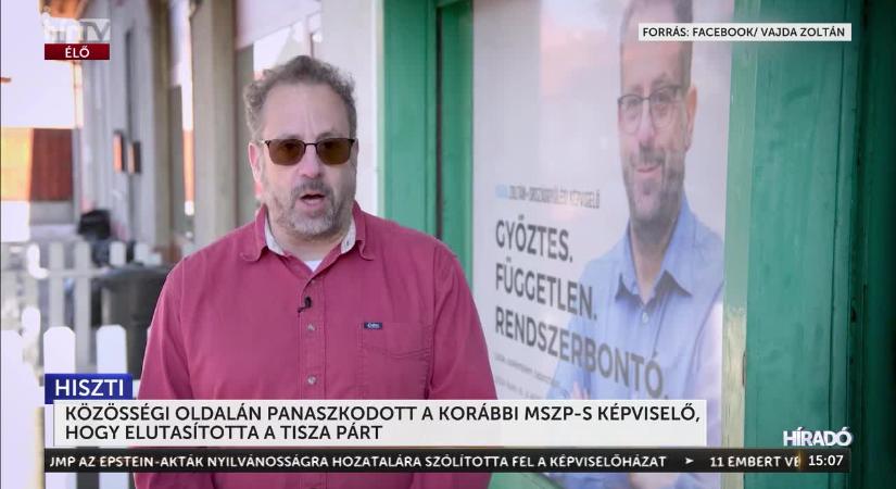 Megvan a Tisza jelöltállításának első sértettje  videó