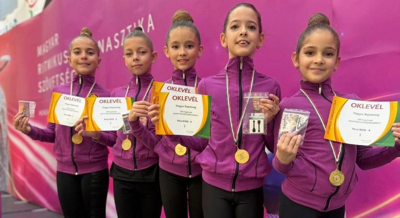 Arany betűkkel írták tovább a Pécsi RGSE történetét