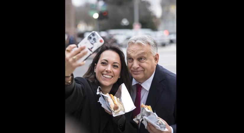 „Na, Rasi! Meghívlak egy hotdogra!” – Orbán Viktor lányával közös videót posztolt