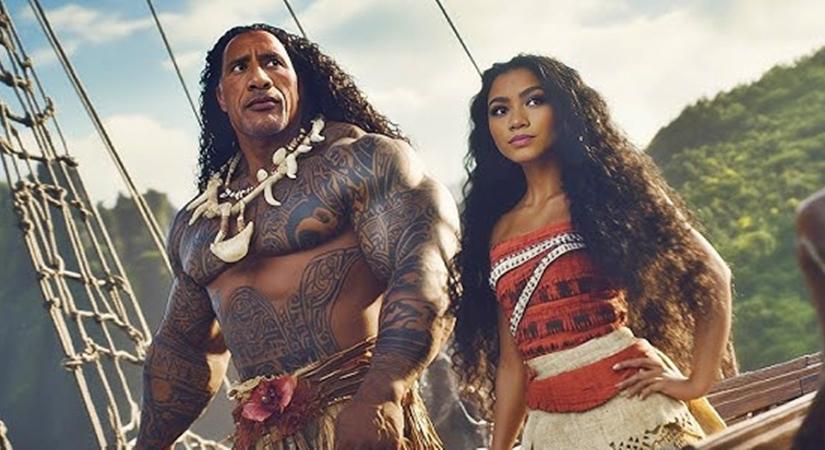 Megérkezett! Itt a Vaiana élőszereplős változatának első előzetese Dwayne Johnsonnal!