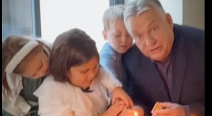 Orbán Viktor: Nekem az unokáim adják a legtöbb erőt