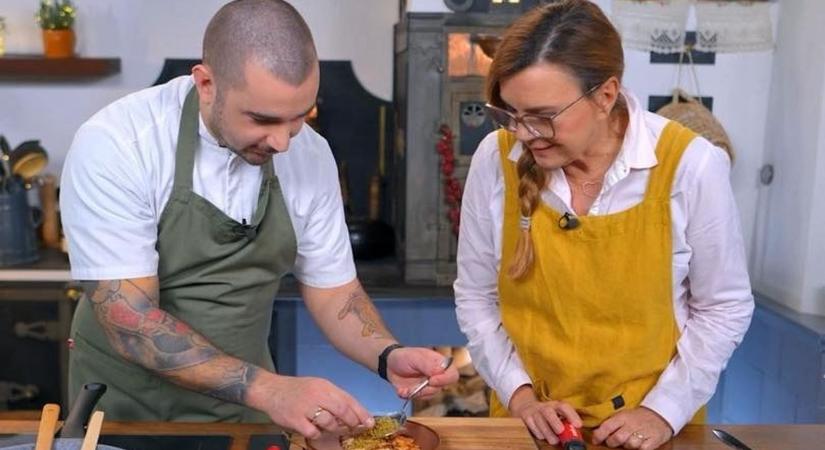 Őrségi találkozás a képernyőn: a Pajta séfje volt Borbás Marcsi vendége