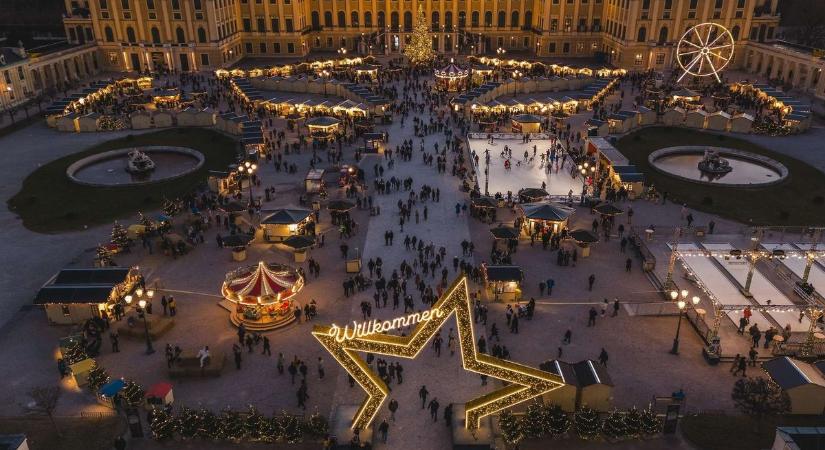 Megnyitottak a karácsonyi vásárok Bécsben - fotók