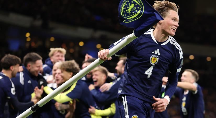Skócia csodagólokkal, a 93. percben jutott ki a világbajnokságra