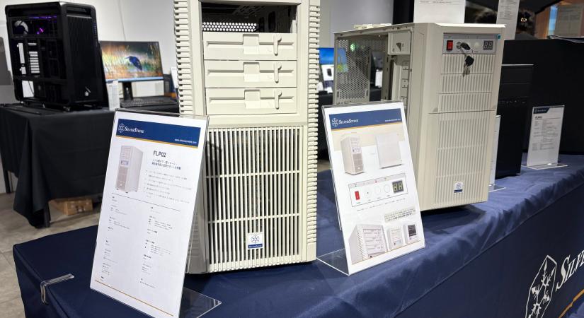 Újabb retró számítógépházzal rukkolt elő a SilverStone – A régi külső és a modern belső találkozása